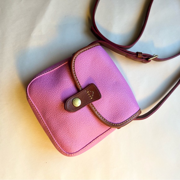 Dooney and Burke vintage pink crossbody, flawless like new condition - Picture 5 of 8